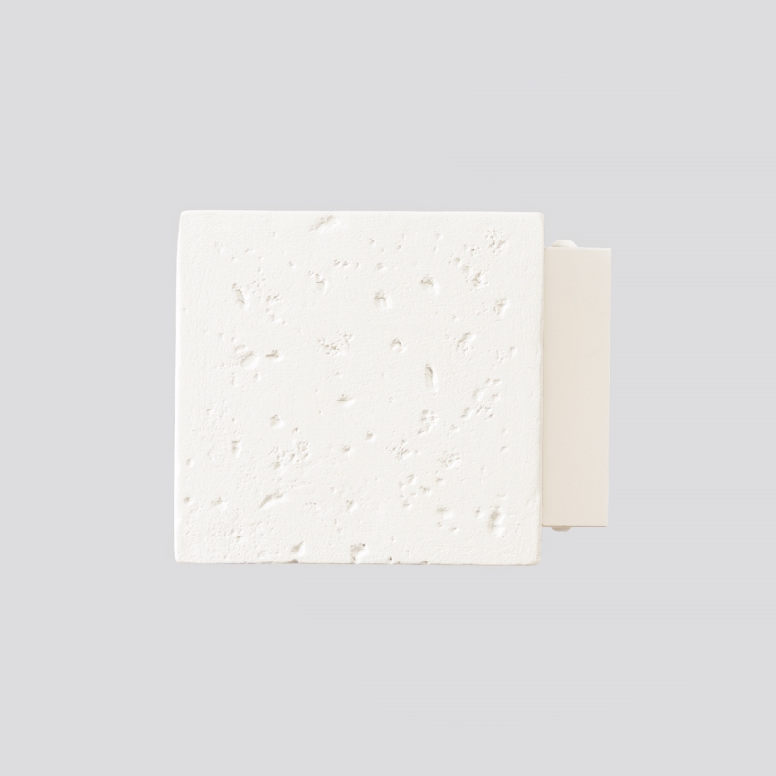 Aplique de parede orientável QUAD 1xG9/8W/230V betão/creme