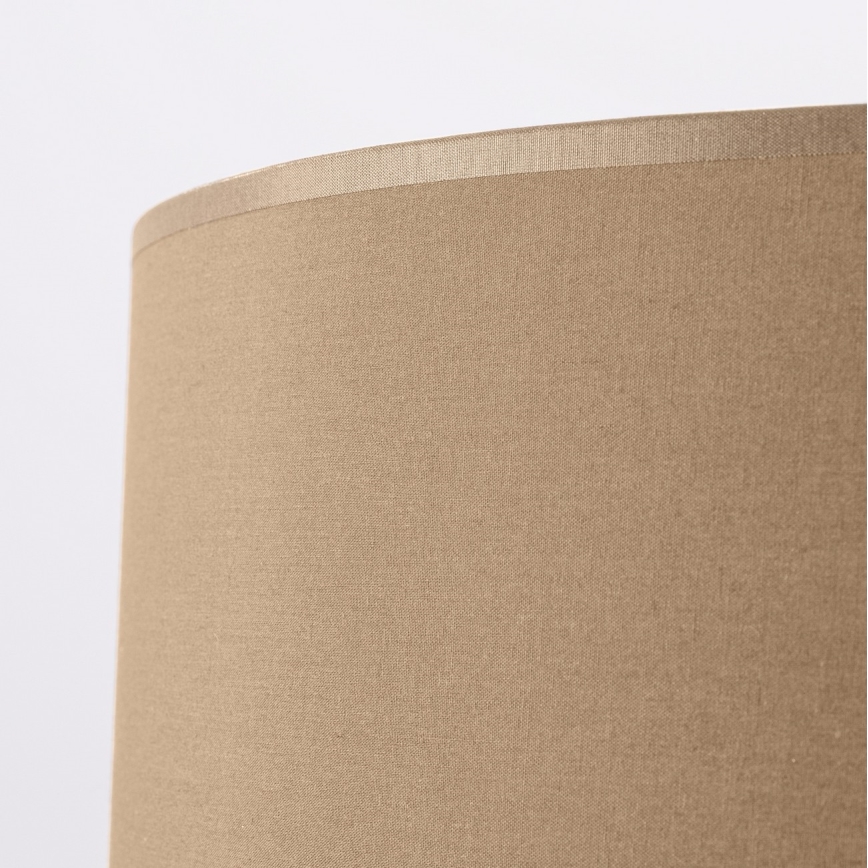 Lustre suspenso NEVIA com cabo, 1xE27/15W/230V, diâmetro 40 cm, taupe