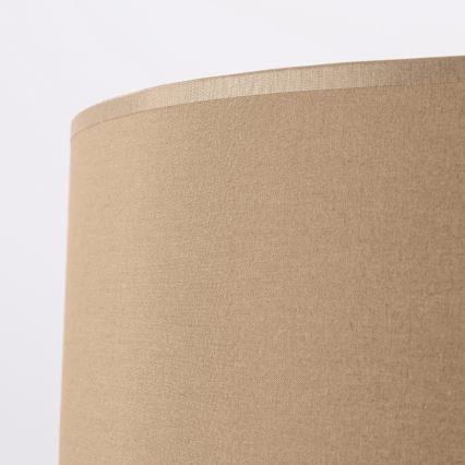 Candeeiro de pé NEVIA 1xE27/15W/230V taupe