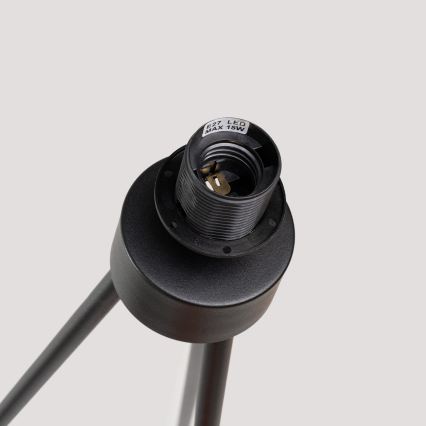 Candeeiro de pé NEVIA 1xE27/15W/230V bege/acabamento em mármore