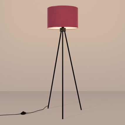 Candeeiro de pé NEVIA 1xE27/15W/230V vermelho