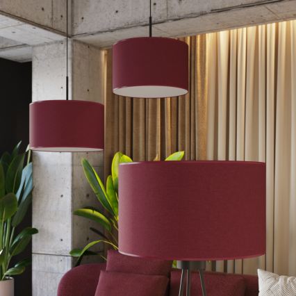 Candeeiro de pé NEVIA 1xE27/15W/230V vermelho