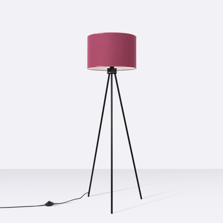 Candeeiro de pé NEVIA 1xE27/15W/230V vermelho