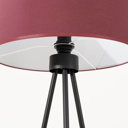 Candeeiro de pé NEVIA 1xE27/15W/230V vermelho