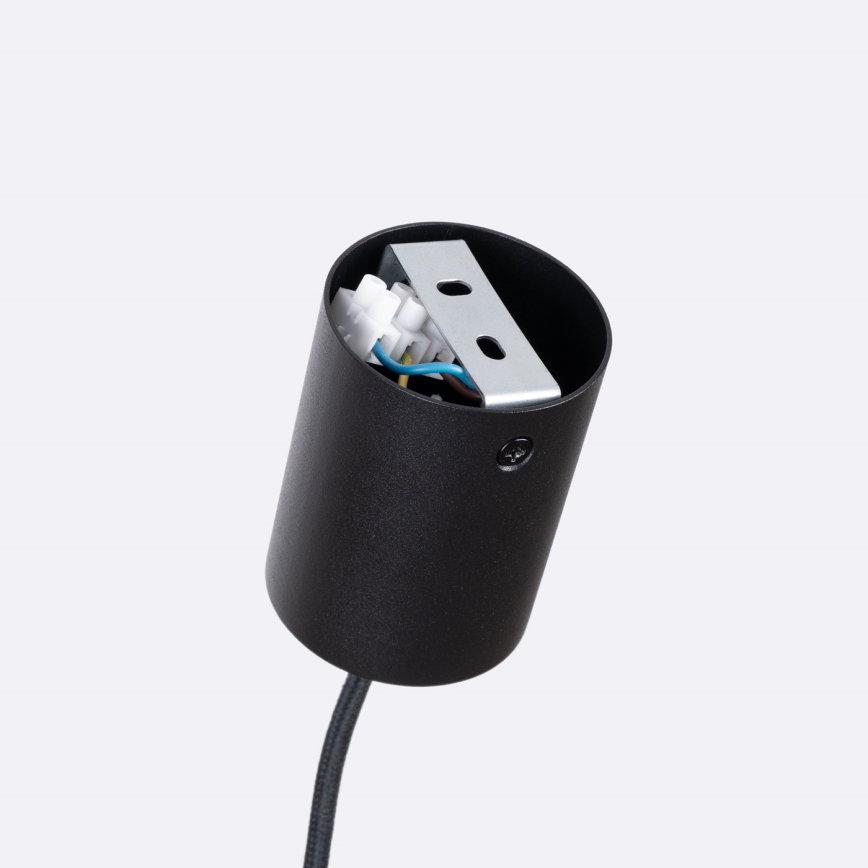 Candeeiro suspenso em cabo MULA 1xE27/15W/230V, diâmetro 45 cm, amarelo