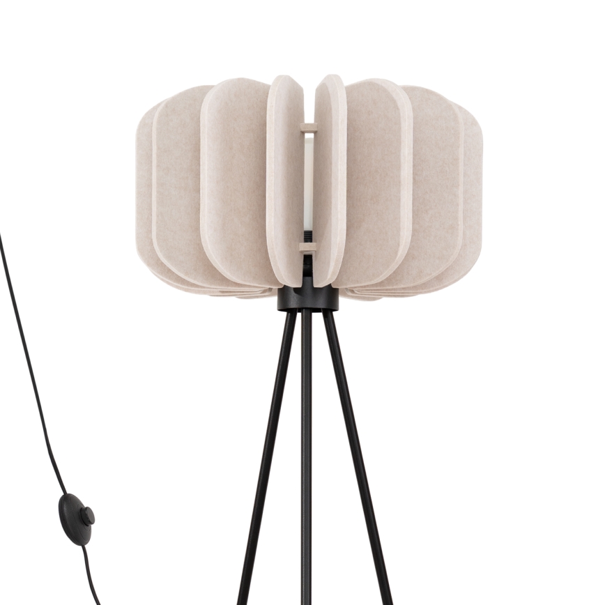 Candeeiro de pé MULA 1xE27/15W/230V creme