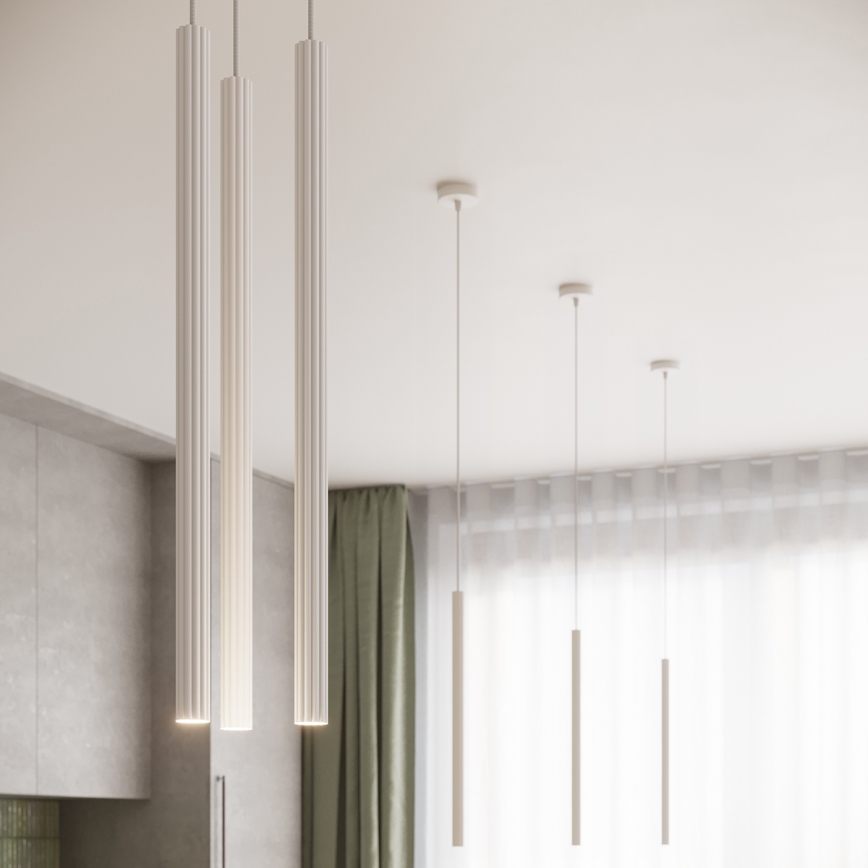 Lustre suspenso ARCHE em cabo 2xG9/8W/230V, branco
