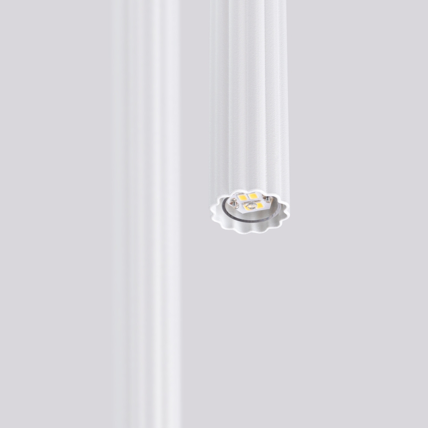 Lustre suspenso ARCHE em cabo 2xG9/8W/230V, branco