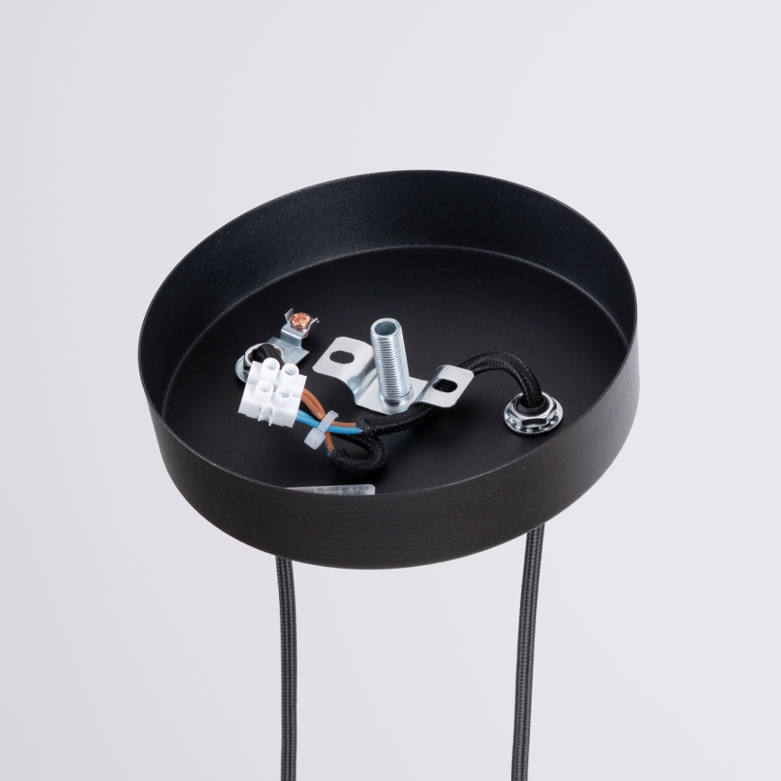 Lustre pendente ARCHE com cabo — 2x G9, 8W, 230V, preto