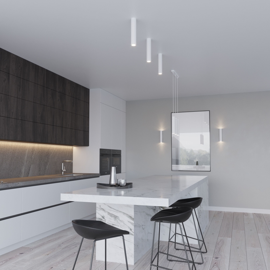Lustre em cabo LAGOS 2xGU10/10W/230V branco