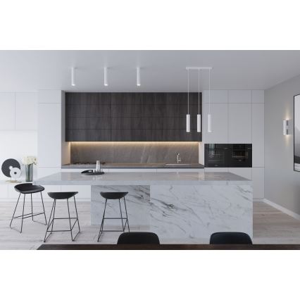 Lustre em cabo LAGOS 2xGU10/10W/230V branco