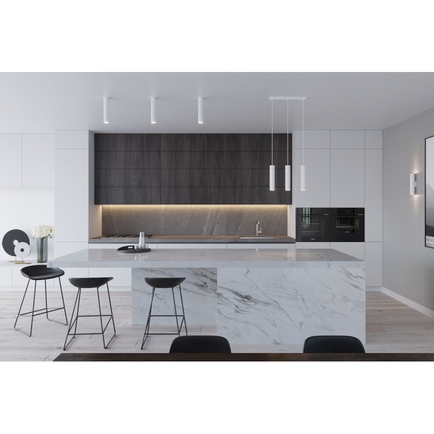 Lustre em cabo LAGOS 2xGU10/10W/230V branco