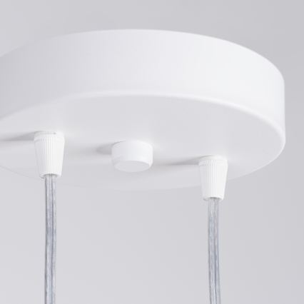 Lustre em cabo LAGOS 2xGU10/10W/230V branco