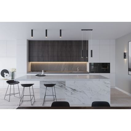Lustre pendente com cabo LAGOS 2xGU10/10W/230V preto