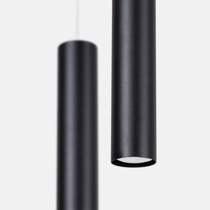 Lustre pendente com cabo LAGOS 2xGU10/10W/230V preto
