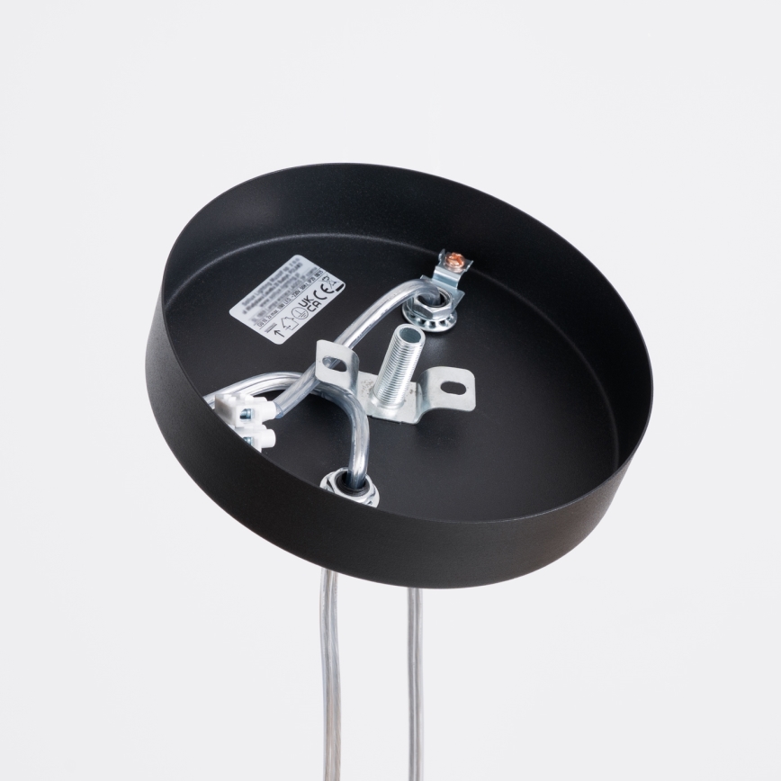 Lustre pendente com cabo LAGOS 2xGU10/10W/230V preto