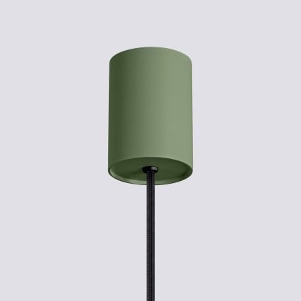 Candeeiro pendente com cabo ESTRIA, 1xE14/10W/230V, diâmetro 14 cm, verde