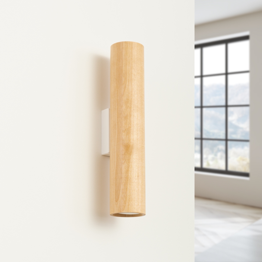 Aplique de parede LINO 2xGU10/10W/230V faia