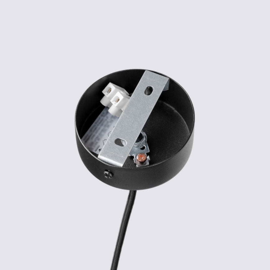 Lustre suspenso FELTRO 1xG9/8W/230V preto/amarelo