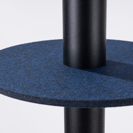 Candeeiro pendente em cabo PELTA 1xGU10/10W/230V preto/azul