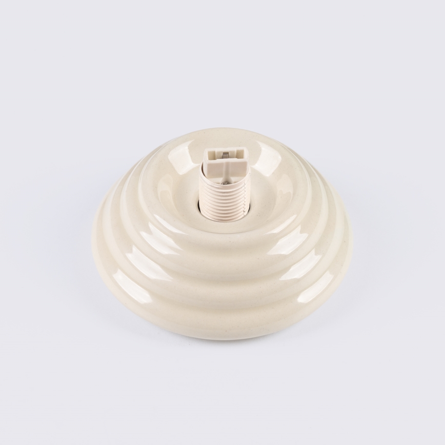 Luminária de teto para casa de banho ZORI 1xG9/8W/230V Ø 12 cm IP44 bege
