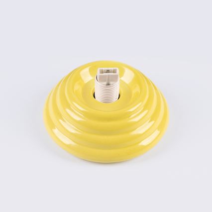 Luminária de tecto para casa de banho ZORI 1xG9/8W/230V Ø 12 cm IP44 amarela