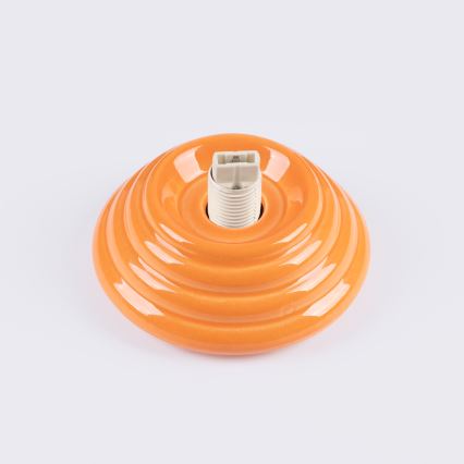 Plafon para casa de banho ZORI 1xG9/8W/230V Ø 12 cm IP44 laranja