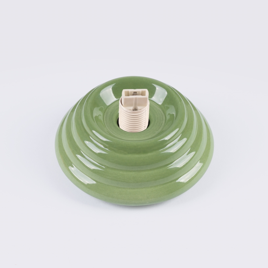 Plafon para casa de banho ZORI 1xG9/8W/230V Ø 12 cm IP44 verde