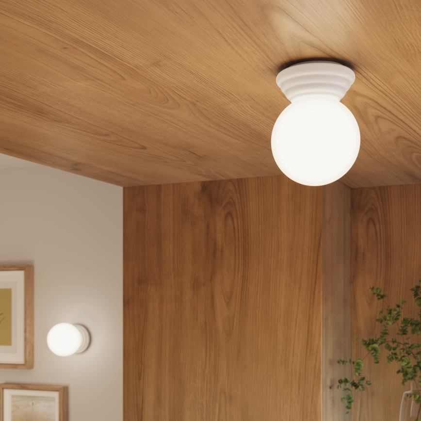 Aplique de parede para casa de banho ZORI 1xG9/8W/230V IP44 branco