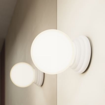 Aplique de parede para casa de banho ZORI 1xG9/8W/230V IP44 branco