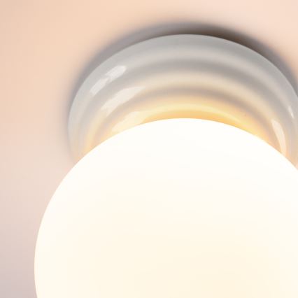 Aplique de parede para casa de banho ZORI 1xG9/8W/230V IP44 branco