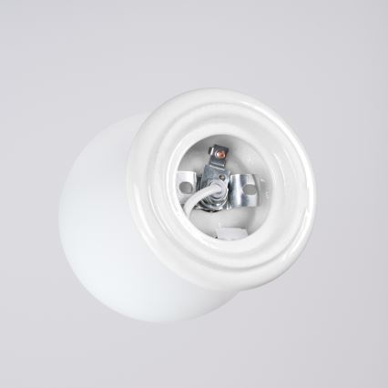Candeeiro de tecto para casa de banho ZORI 1xG9/8W/230V diâmetro 12 cm IP44 branco