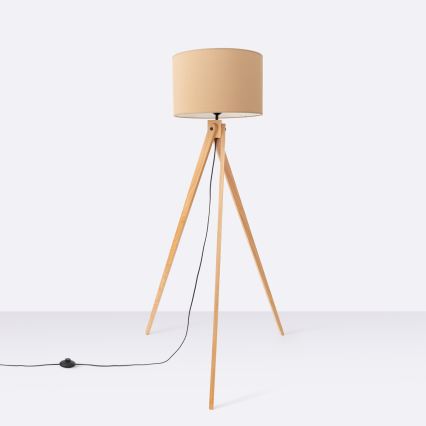Candeeiro de pé NATT 1xE27/15W/230V taupe