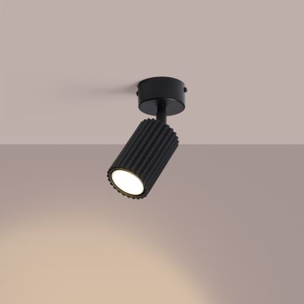 Spot KARBON 1xGU10/10W/230V preto