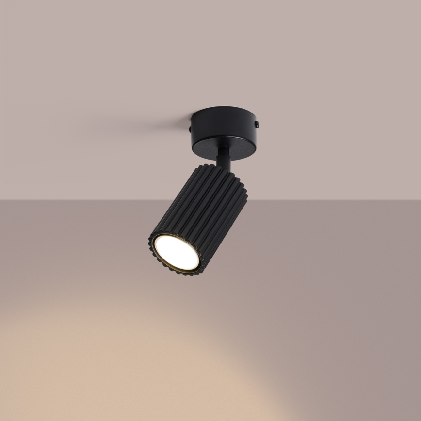 Spot KARBON 1xGU10/10W/230V preto