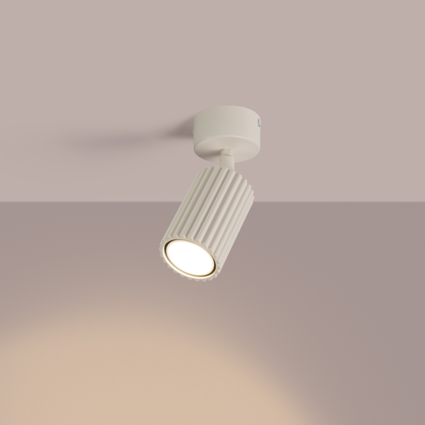 Spot KARBON 1xGU10/10W/230V creme