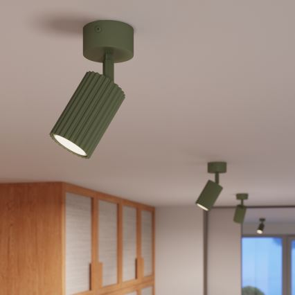 Candeeiro de foco KARBON 1xGU10/10W/230V verde