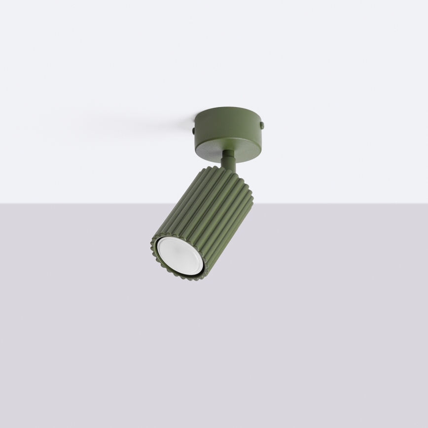 Candeeiro de foco KARBON 1xGU10/10W/230V verde