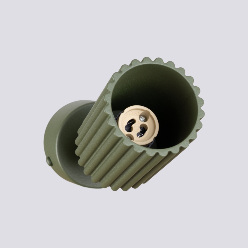 Candeeiro de foco KARBON 1xGU10/10W/230V verde