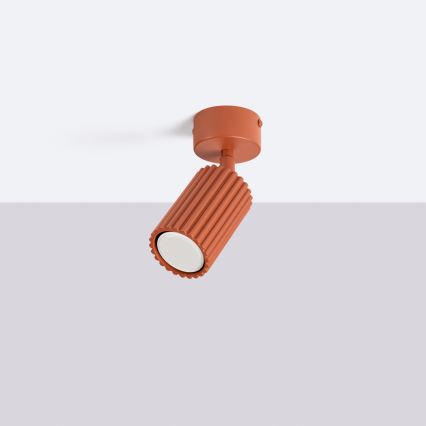 Spot direcionável KARBON 1xGU10/10W/230V laranja
