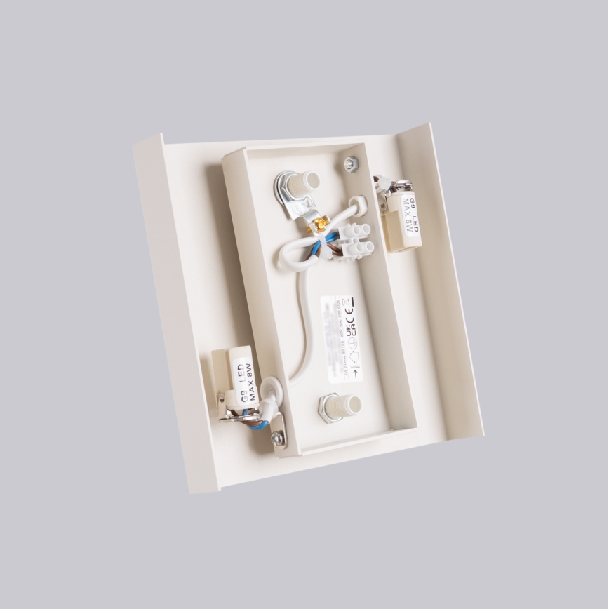 Aplique de parede VANTA 2xG9/8W/230V, cor creme