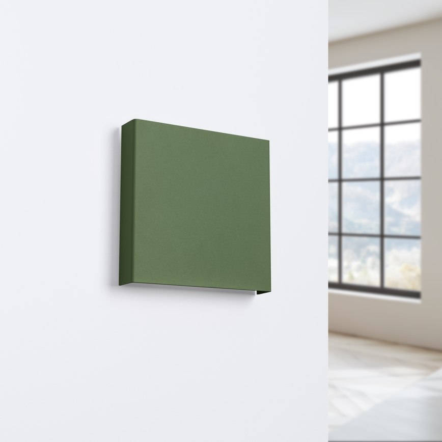 Aplique de parede VANTA 2xG9/8W/230V verde