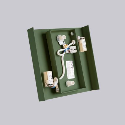 Aplique de parede VANTA 2xG9/8W/230V verde