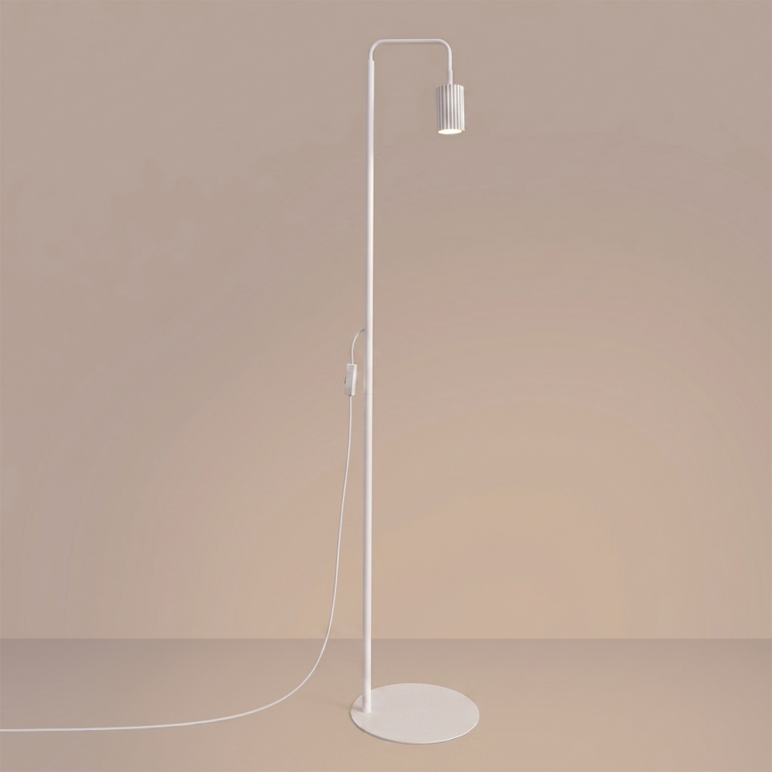 Candeeiro de pé KARBON 1xGU10/10W/230V branco
