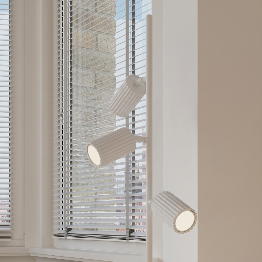 Candeeiro de pé KARBON 3xGU10/10W/230V branco