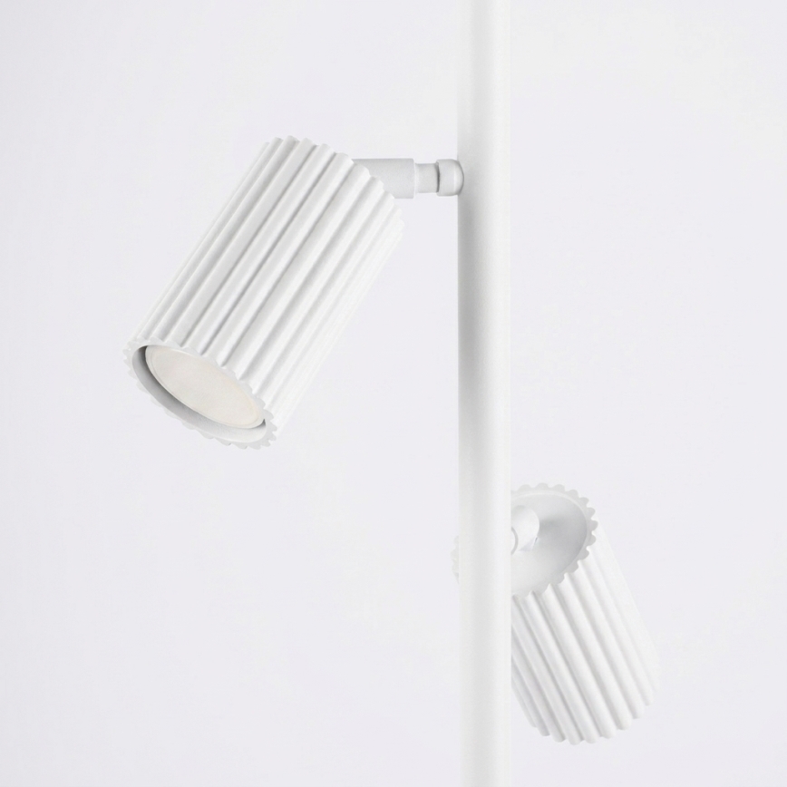 Candeeiro de pé KARBON 3xGU10/10W/230V branco