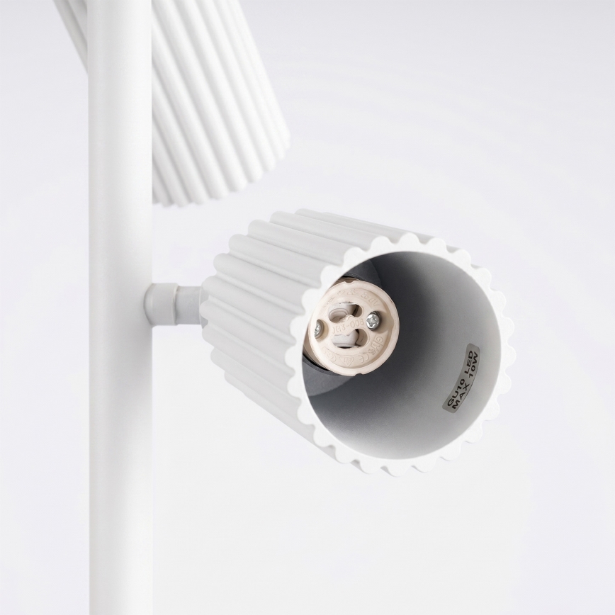 Candeeiro de pé KARBON 3xGU10/10W/230V branco