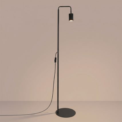 Candeeiro de pé KARBON 1xGU10/10W/230V preto