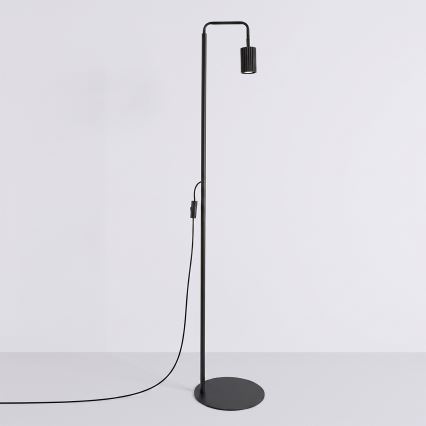 Candeeiro de pé KARBON 1xGU10/10W/230V preto