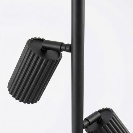 Candeeiro de pé KARBON 3xGU10/10W/230V preto